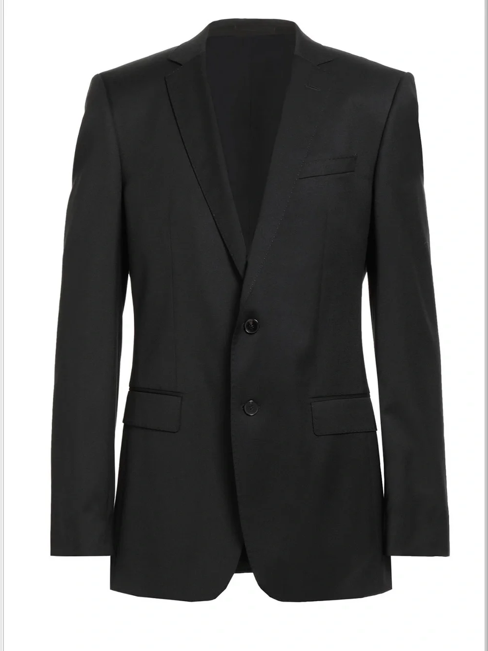 HUGO Black Two-Button Mens Blazer